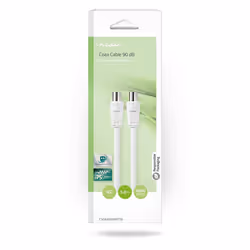 Nedis CSGB40000WT50 câble coaxial 5 m IEC Blanc