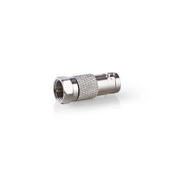 Nedis CSGB41952ME connecteur de fils F-type Argent