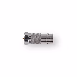 Nedis CSGB41952ME connecteur de fils F-type Argent