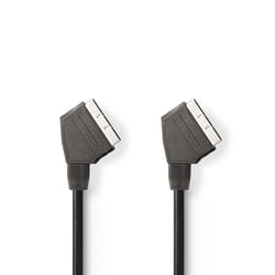 Nedis CVGB31000BK20 Câble SCART 2 m SCART (21-pin) Noir