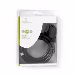 Nedis CVGB31000BK20 Câble SCART 2 m SCART (21-pin) Noir