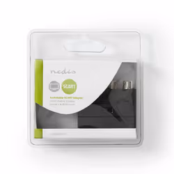 Nedis CVGB31902BK Câble SCART 3 x RCA Noir - Vue supplémentaire 4