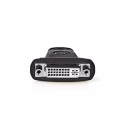 Nedis CVGB34910BK, HDMI Type A (Standard), DVI-D, Noir, Acier inoxydable