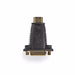 Nedis CVGB34910BK changeur de genre de câble HDMI Type A (Standard) DVI-D Noir, Acier inoxydable - Vue supplémentaire 4