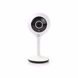 Nedis WIFICI05CWT, Caméra de sécurité IP, Intérieure, Sans fil, Interne, 3 dBi, Sur bureau/mural