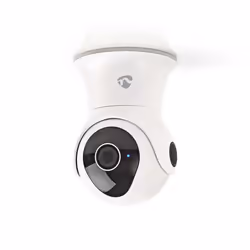 Nedis WIFICO20CWT, Caméra de sécurité IP, Extérieure, Sans fil, Interne, 3 dBi, Plafond/mur