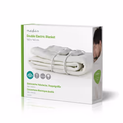 Nedis PEBL110CWT2 couverture et coussin chauffant Blanc - Vue supplémentaire 7