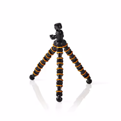 Nedis GPOD3010BK, 3 pieds, Noir, Orange, 30 cm