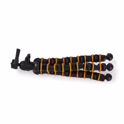 Nedis GPOD3010BK trépied Caméras numériques 3 pieds Noir, Orange
