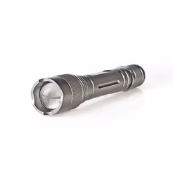 Nedis LTRH3WGY, Lampe torche, Gris, Aluminium, Boutons, IPX5, LED