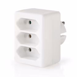 Nedis PSSPL300C1WT multiprise 3 sortie(s) CA Intérieure Blanc - Vue supplémentaire 4