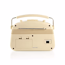 Nedis RDFM5000BG Radio portable Analogique Ivoire