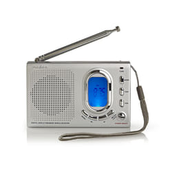 Nedis RDWR1000GY Radio portable Gris
