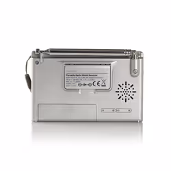 Nedis RDWR1000GY Radio portable Gris