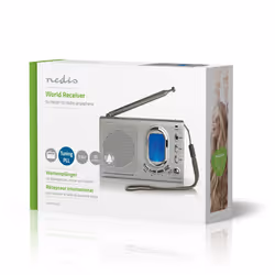 Nedis RDWR1000GY Radio portable Gris - Vue supplémentaire 7