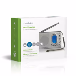 Nedis RDWR1000GY Radio portable Gris - Vue supplémentaire 8