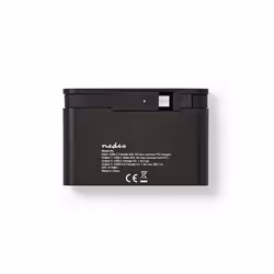 Nedis TCARF220BK station d'accueil USB 3.2 Gen 1 (3.1 Gen 1) Type-C Noir - Vue supplémentaire 5