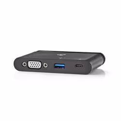 Nedis TCARF220BK station d'accueil USB 3.2 Gen 1 (3.1 Gen 1) Type-C Noir - Vue supplémentaire 6