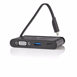 Nedis TCARF220BK station d'accueil USB 3.2 Gen 1 (3.1 Gen 1) Type-C Noir - Vue supplémentaire 7