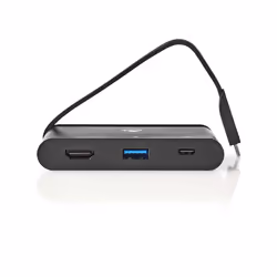 Nedis TCARF240BK station d'accueil USB 3.2 Gen 1 (3.1 Gen 1) Type-C Noir