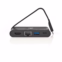 Nedis TCARF260BK station d'accueil USB 3.2 Gen 1 (3.1 Gen 1) Type-C Noir