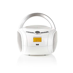 Nedis SPBB100WT Lecteur de CD Blanc