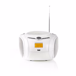 Nedis SPBB100WT Lecteur de CD Blanc