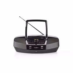 Nedis SPBB200BK Lecteur de CD Noir