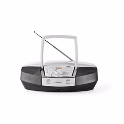 Nedis SPBB200WT Lecteur de CD Blanc
