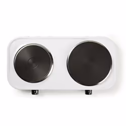 Nedis KAEP250EWT2 plaque Blanc Comptoir Plaque scellée 2 zone(s)