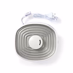 Nedis HUMI120CWT humidificateur Blanc, Gris