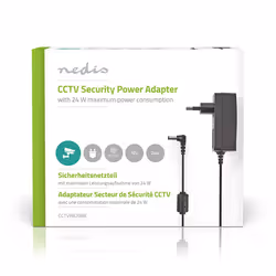 Nedis CCTVPA20BK adaptateur de puissance & onduleur Noir