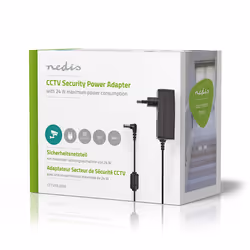 Nedis CCTVPA20BK adaptateur de puissance & onduleur Noir