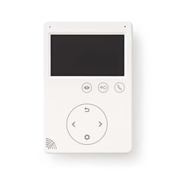 Nedis DOORP15CWT système vidéophone 10,9 cm (4.3") Blanc