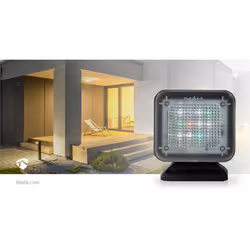 Nedis TV Simulator caméra de surveillance factice Noir Boîte - Vue supplémentaire 11