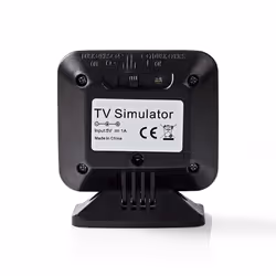 Nedis TV Simulator caméra de surveillance factice Noir Boîte - Vue supplémentaire 5