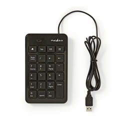 Nedis KBNM100BK clavier numérique Noir