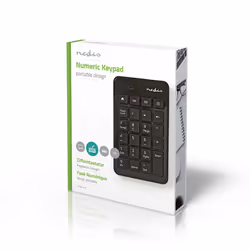 Nedis KBNM100BK clavier numérique Noir - Vue supplémentaire 5