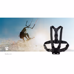 Nedis ACMK05 accessoire de caméra sportive d'action Harnais de poitrine de caméra
