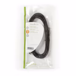 Nedis CCGP60600BK30 câble USB 3 m USB 2.0 USB A USB C Noir
