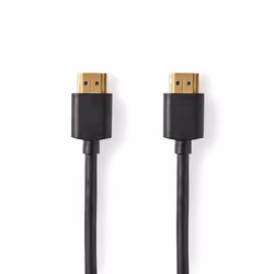 Nedis CVGT34001BK15, 1,5 m, HDMI Type A (Standard), HDMI Type A (Standard), Noir