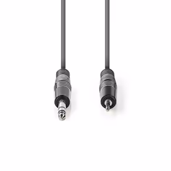Nedis COTH23205GY15 câble audio 1,5 m 6,35 mm 3,5mm Gris
