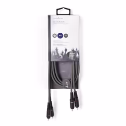 Nedis COTH24200GY15 câble audio 1,5 m 2 x RCA Gris
