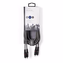 Nedis COTH24200GY30 câble audio 3 m 2 x RCA Gris