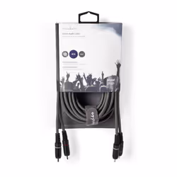Nedis COTH24200GY50 câble audio 5 m 2 x RCA Gris