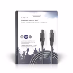 Nedis COTG16000GY100 câble audio 10 m Gris