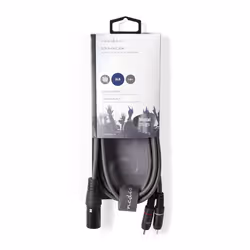 Nedis COTH15200GY15 câble audio 1,5 m XLR (3-pin) 2 x RCA Gris