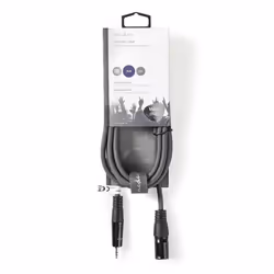 Nedis COTH15300GY30 câble audio 3 m XLR (3-pin) Gris