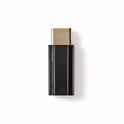 Nedis CCGP60910BK, USB-C, Micro B, Noir