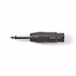 Nedis COTP15940BK changeur de genre de câble XLR (3-pin) 6.35 mm Male Noir - Vue supplémentaire 4